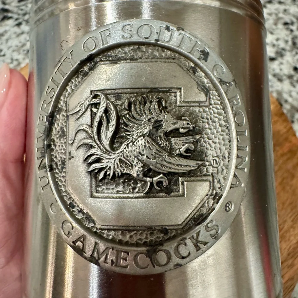 University‎ of South Carolina Gamecocks Pewter Coozie